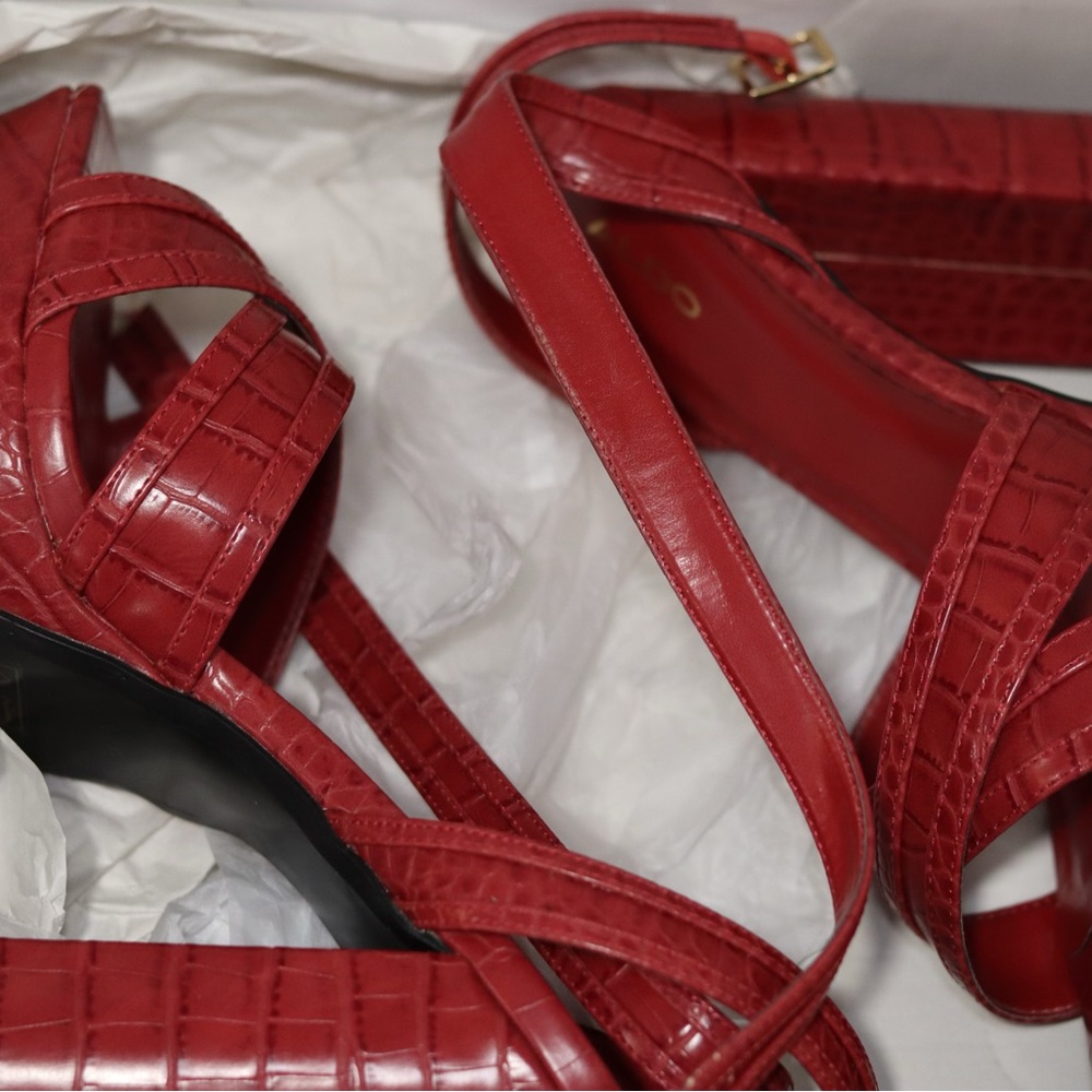 Platform Red Heels